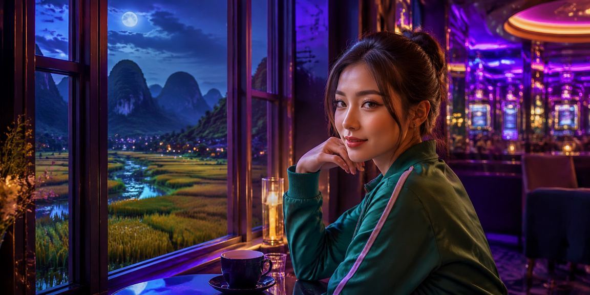 Người dùng thưởng thức cà phê buổi sáng tại Ninh Bình trong khi truy cập nền tảng casino